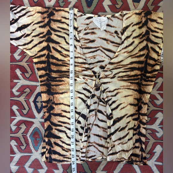 Acacia Honey Coverup Tie Top - Picture 5 of 7